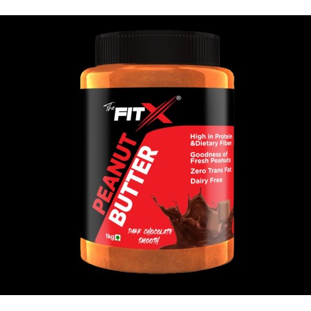 THE FITX Peanut Butter- Dark Chocolate 1 Kg