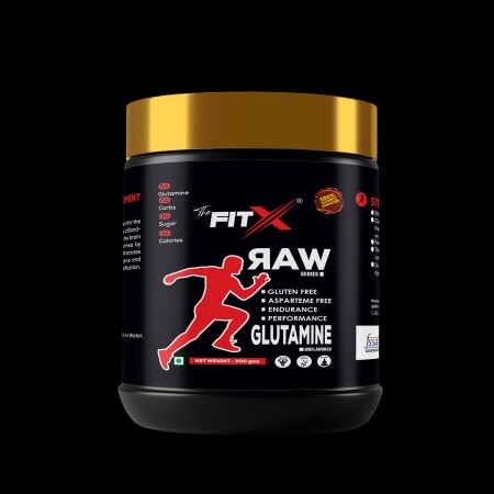 THE FITX L-Glutamine 5000 gm I Amino Acid For Faster Recovery I Unflavoured I Boosts Immunity I Lactose Free Supports Intestinal Function I 300 gm