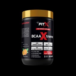 THE FITX- XTREME BCAA ( 11gm Amino Acid- 7 g BCAA, 3 g L-Glutamine, 1g Citrulline Malate) - 375 g Pack of 30 Servings