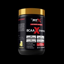 THE FITX- XTREME BCAA ( 11gm Amino Acid- 7 g BCAA, 3 g L-Glutamine, 1g Citrulline Malate) - 375 g Pack of 30 Servings