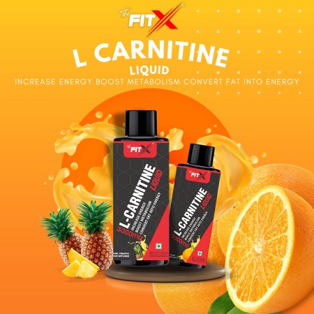 THE FITX Lean Triple Strength 3000mg Liquid L-CARNITINE | Convert Fat into Energy and Lean Muscle Gain